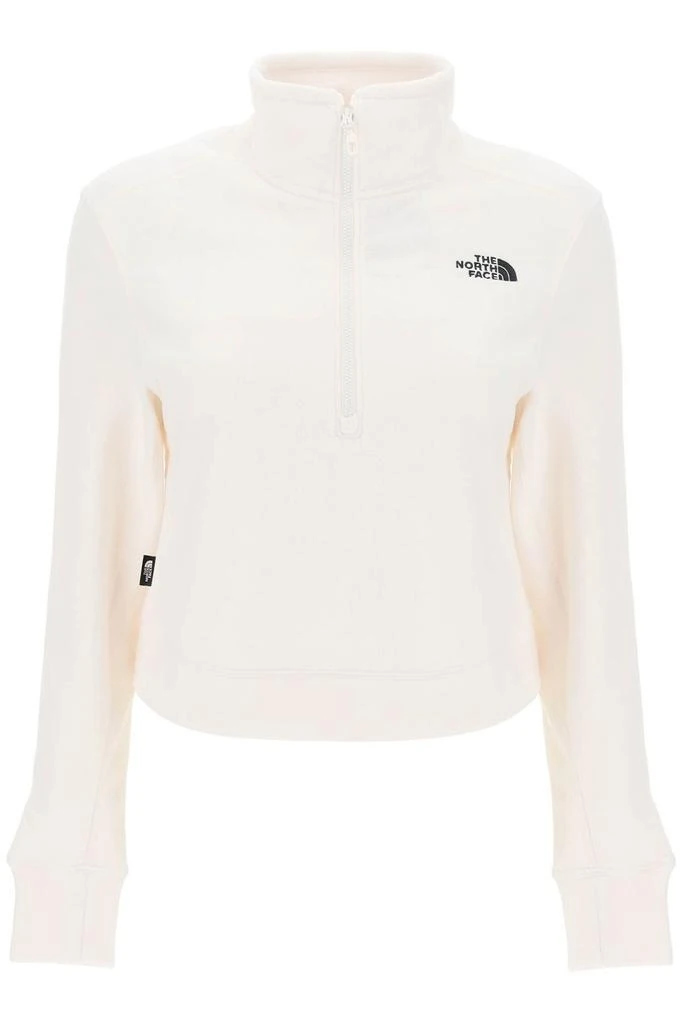 The North Face The North Face Glacer Cropped Half-Zip Fleece Sweatshirt 1