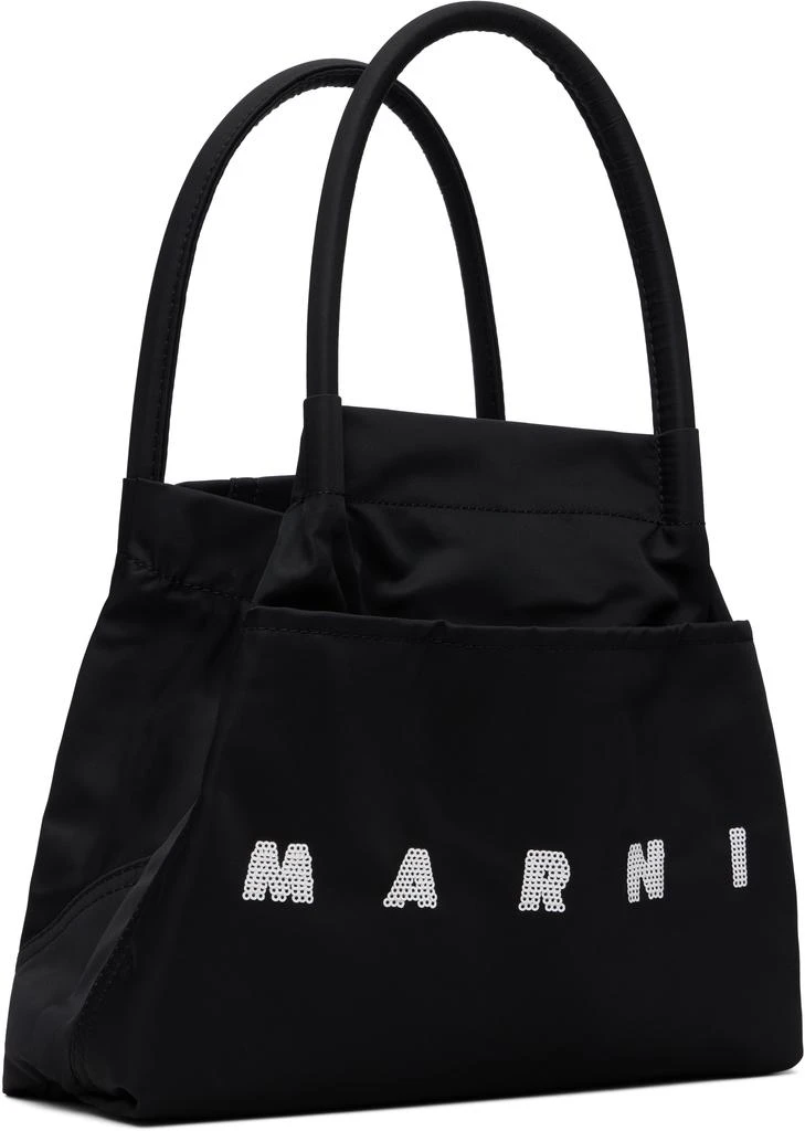 Marni Kids Black Watercolor Bag 2