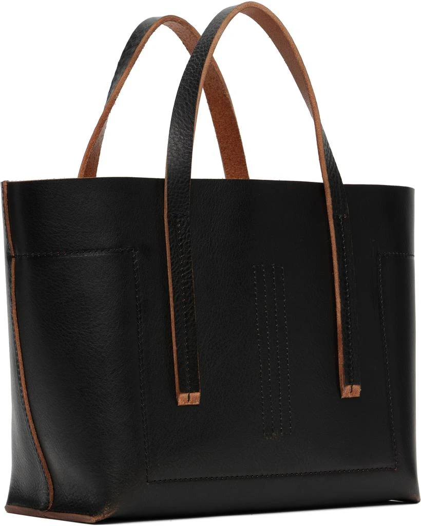 Rick Owens Black Concordians Mini Shopper Tote 3
