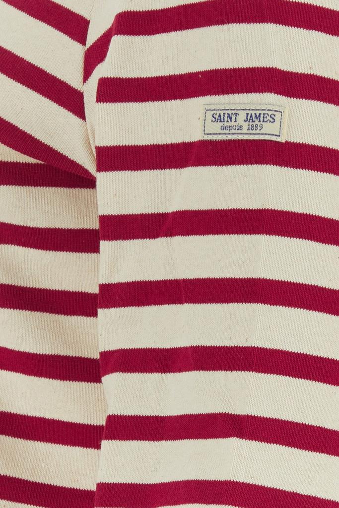Saint James Embroidered cotton t-shirt