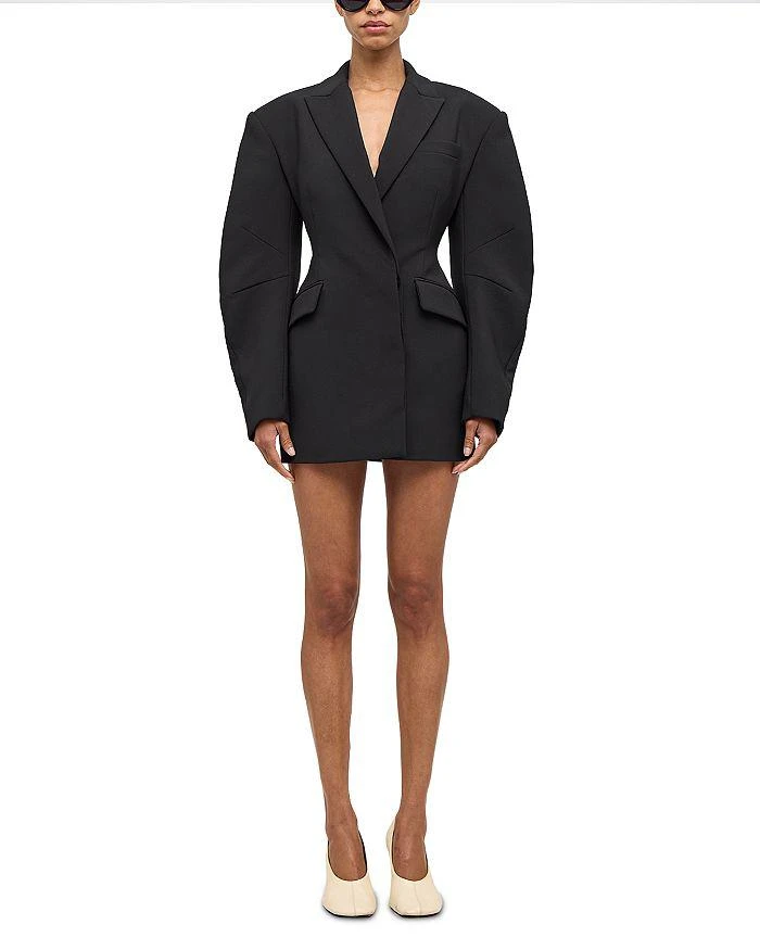 long knitted winter dresses Knitted Winter Dresses For Women Clothes Long Sleeve Elegant Midi Swea –  jetechband main image 1