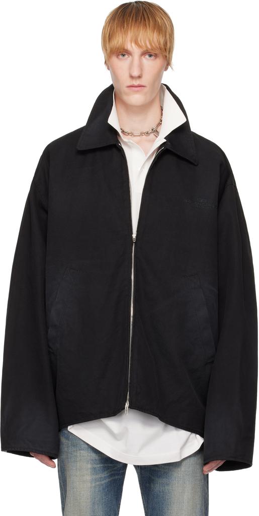 Balenciaga Balenciaga High-Neck Zipped Jacket - Jackets