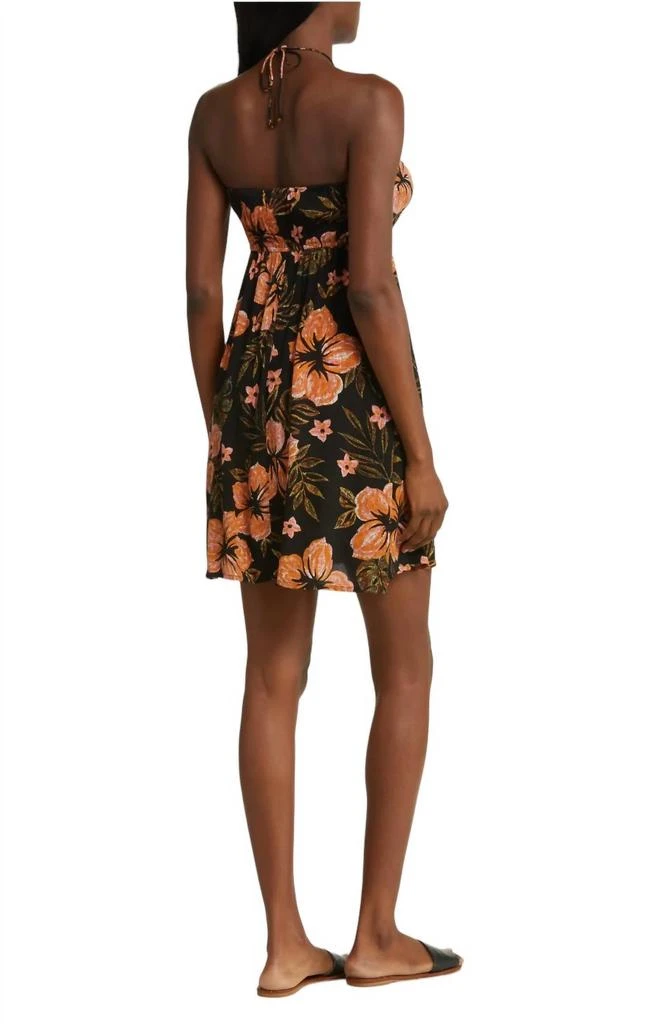 Billabong Happy Hour Dress In Black Sands 3