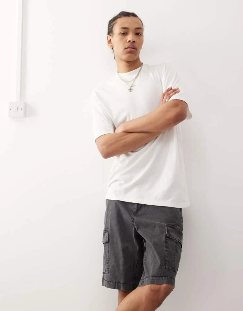 CHAMPION Champion woven cargo shorts in black 2