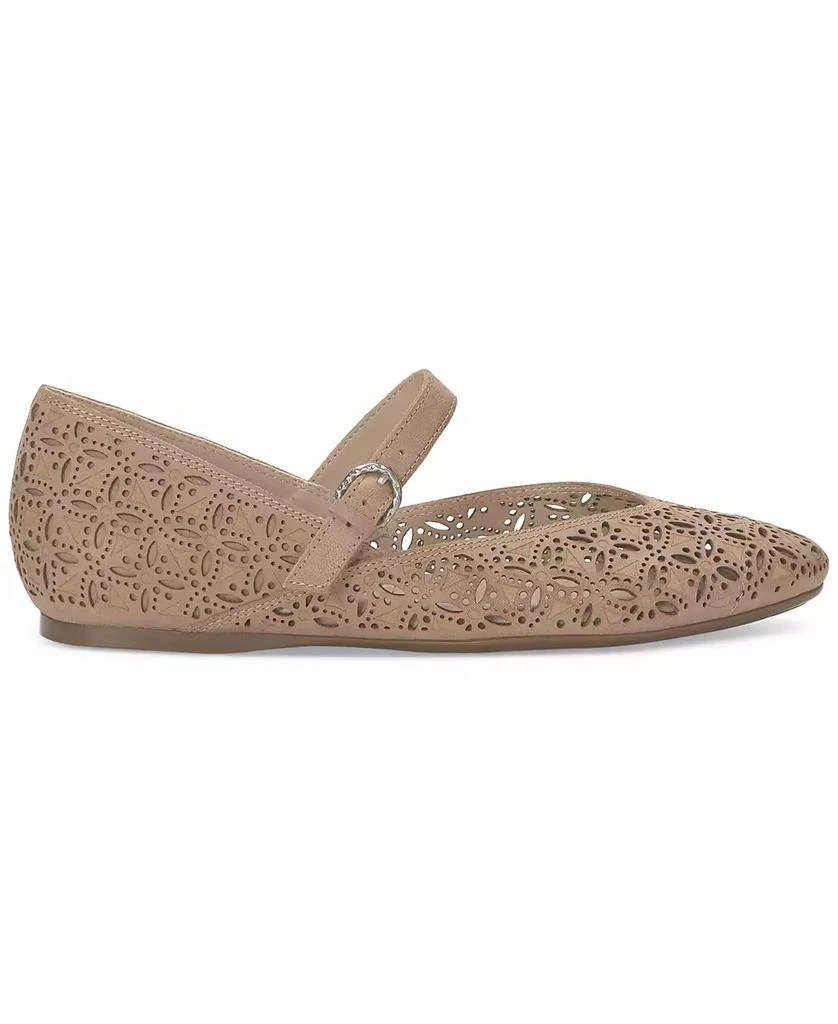 Lucky Brand Women's Cyrena Eyelet Mary Jane Ballet Flats 2