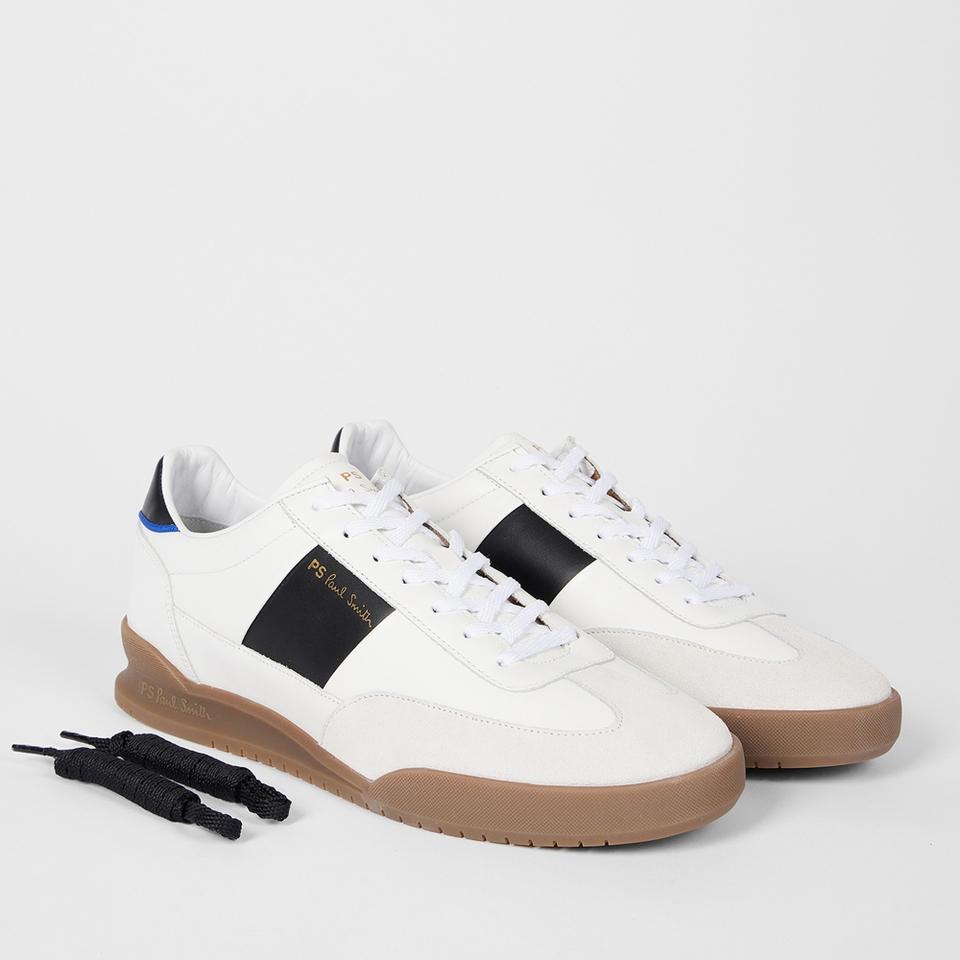 undefined PS PAUL SMITH MEN'S DOVER TWIN LEATHER TRAINERS