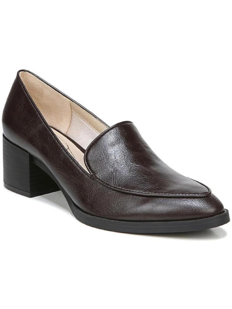 LifeStride Devyn Womens Block Heel Slip On Loafers 7
