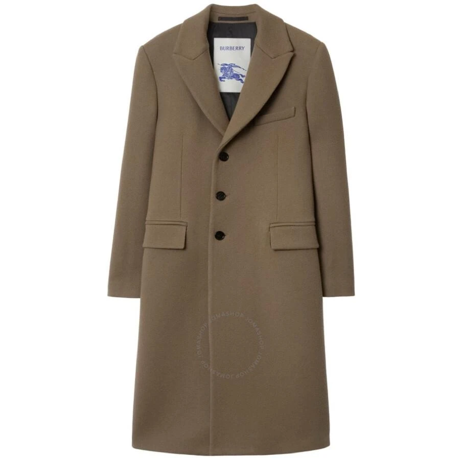 Burberry Single Breasted Wool Coat 1
