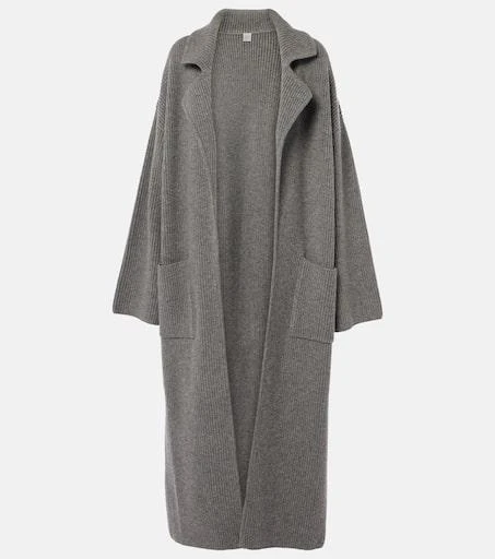 Totême Ribbed-knit wool-blend cardigan 1