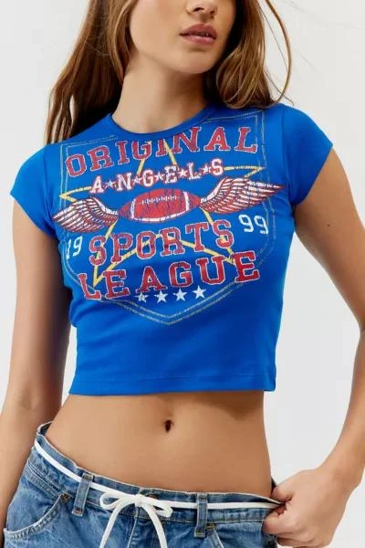 Urban Outfitters Original Angels Sports League Baby Tee 2