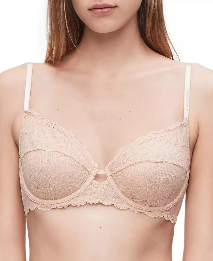 Calvin Klein Seductive Comfort With Lace Full Coverage Bra QF1741 3