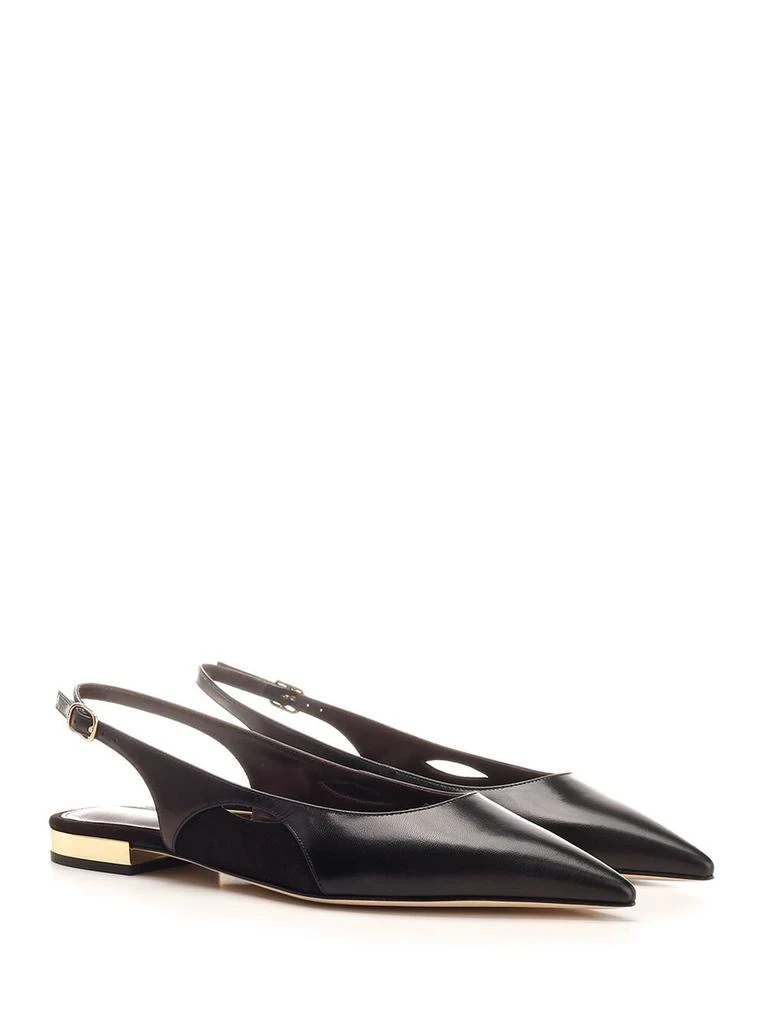 Chloé Chloé Saada Slingback Flat Shoes 2
