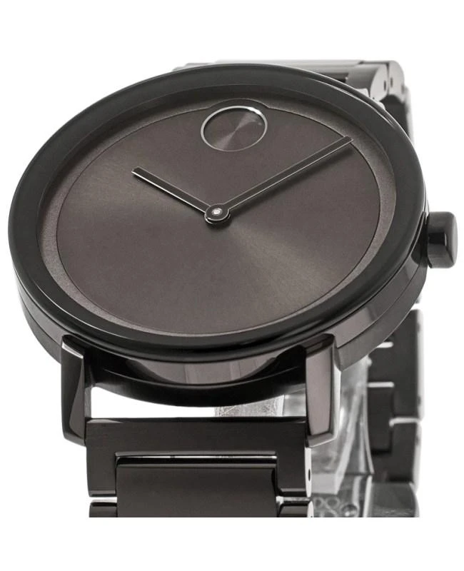 Movado Movado Bold Evolution Grey Dial Grey Ion-Plated Steel Men's Watch 3600796 2