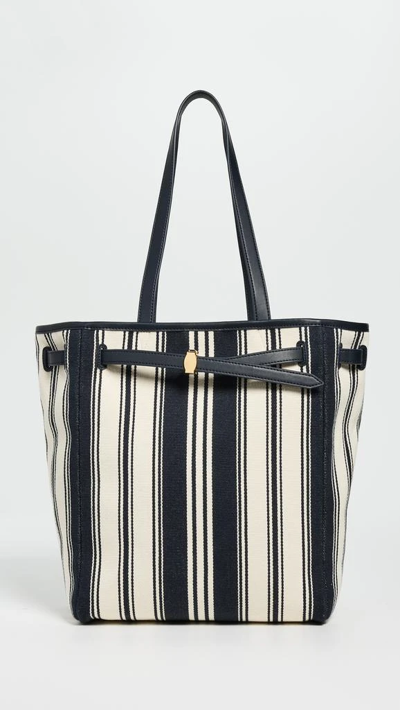 VERONICA BEARD Stripe Canvas Tote 1