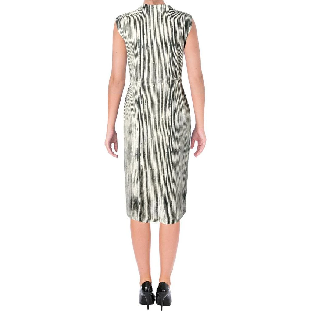Grey State Juniors Catalina Womens Linen Blend Sleeveless Casual Dress 2