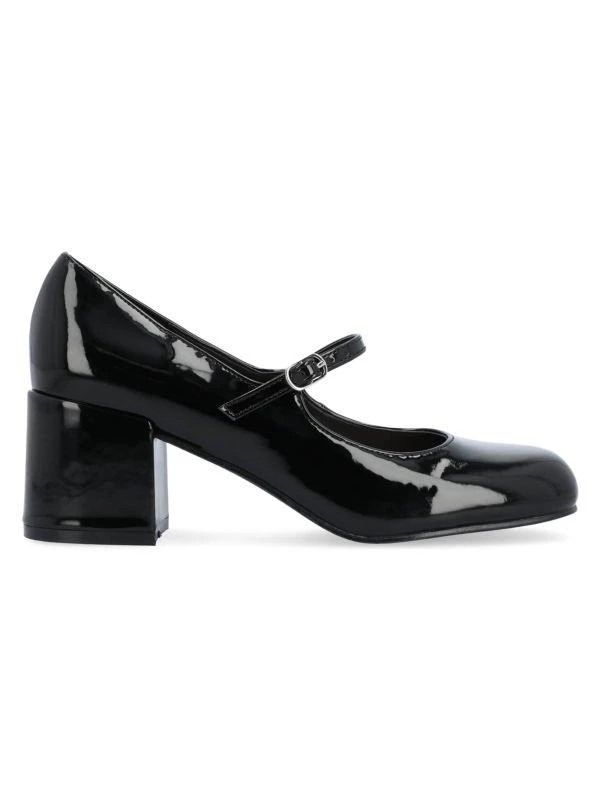 JOURNEE Okenna 63MM Glossy Pumps 1
