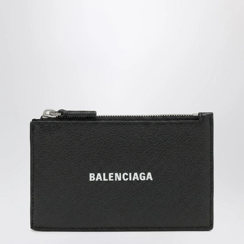 Balenciaga Black long card holder