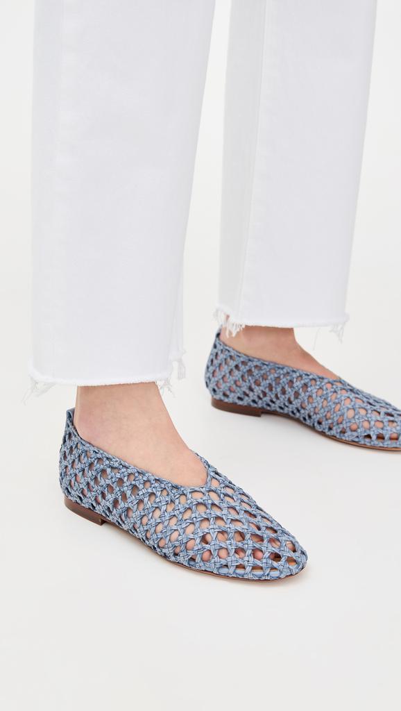 Mansur Gavriel Woven Ballerina Flats