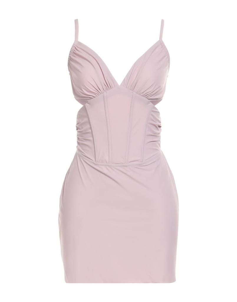 【MISBHV】Draped Football Dress Gray Draped Football Minidress by MISBHV on Sale