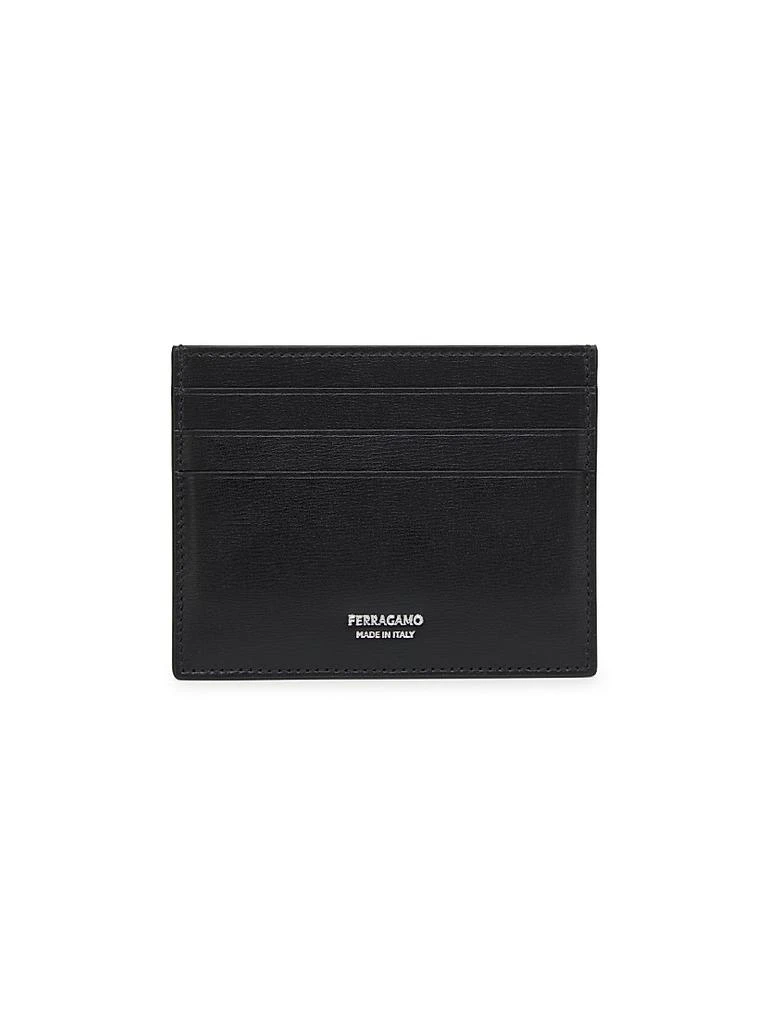Salvatore Ferragamo Leather Passport Holder & Card Case Set 3