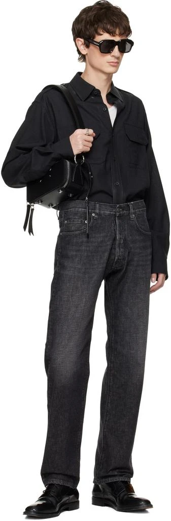 MAISON MARGIELA Black Small Doll Camera Bag 4