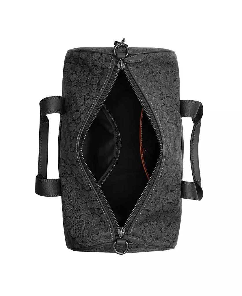 Coach Men
s Theo Signature Jacquard Duffle Bag 2