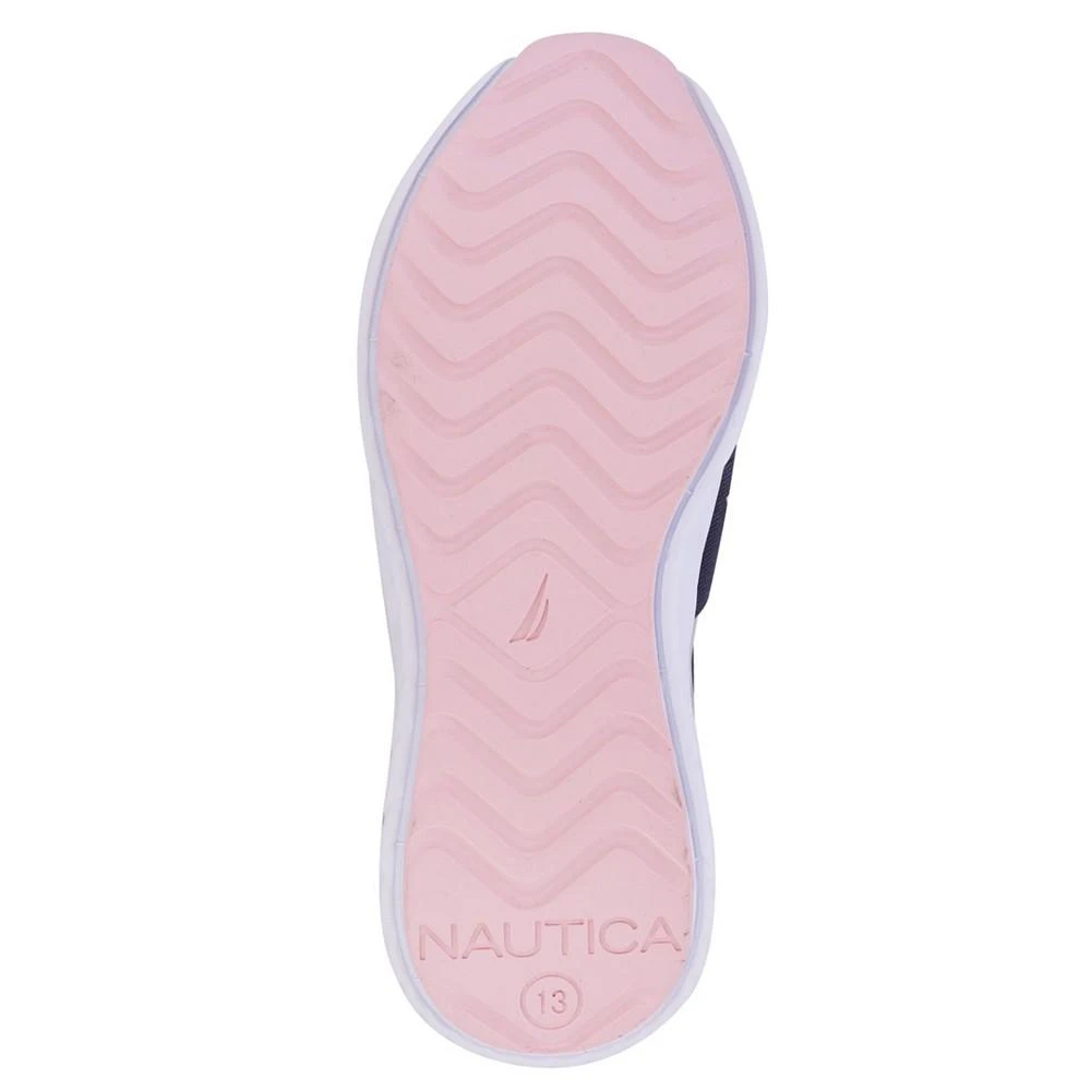 Nautica Toddler Girls Slip-On Glitter Pop Tuva Athletic Sneaker 3
