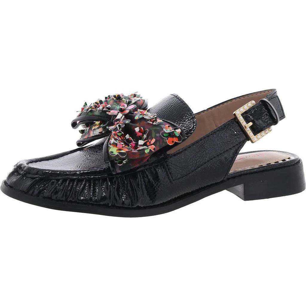 Betsey Johnson Breyer Womens Patent Floral Slingbacks 1