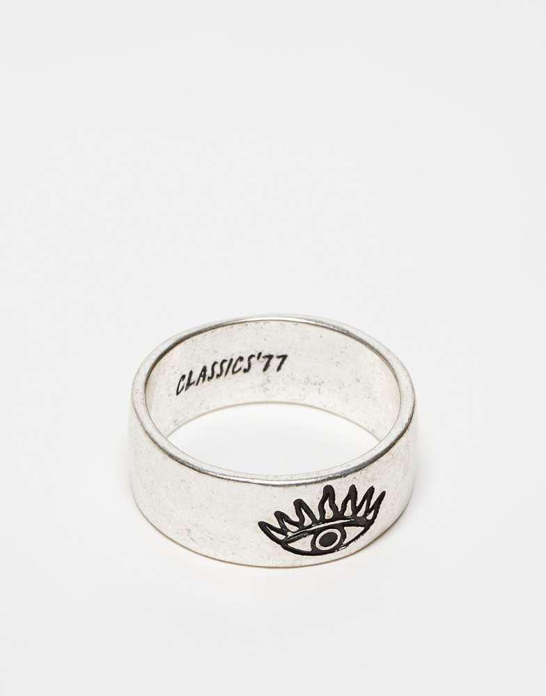 CLASSICS 77 Classics 77 all seeing eye band ring in silver