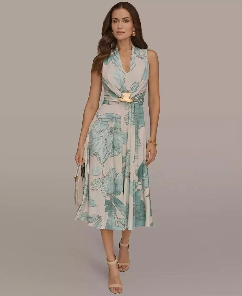 Donna Karan Women
s V-Neck Dress