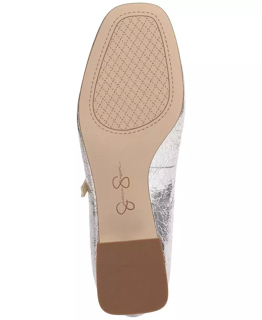 Jessica Simpson Women
s Treen Block-Heel Mary Jane Pumps 5