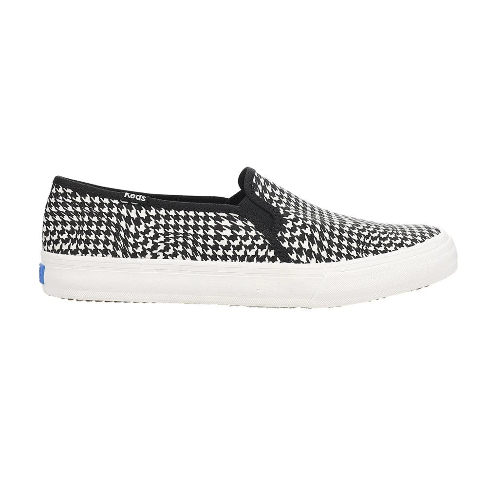 Keds Double Decker Warped Houndstooth Lace Up Sneakers 1