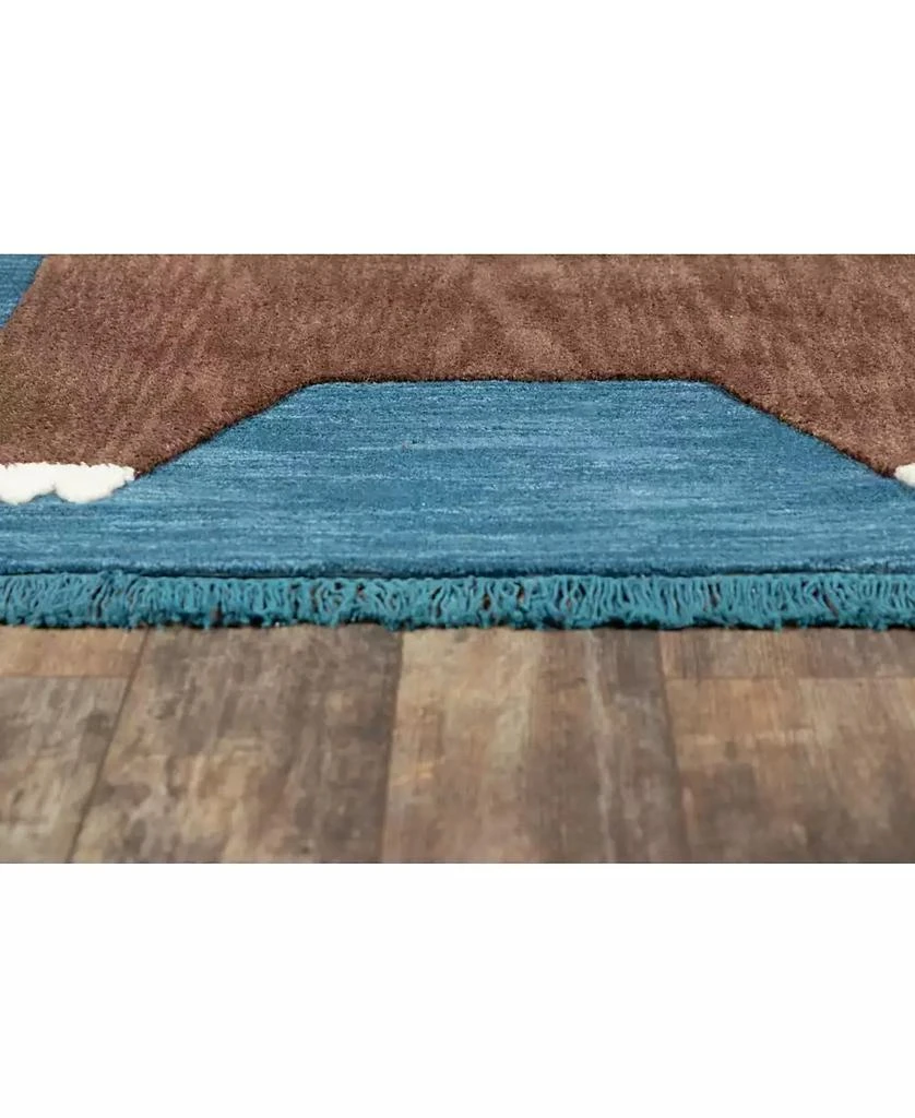 Momeni Atticus ATC-4 Navy 5' x 7' Area Rug 3