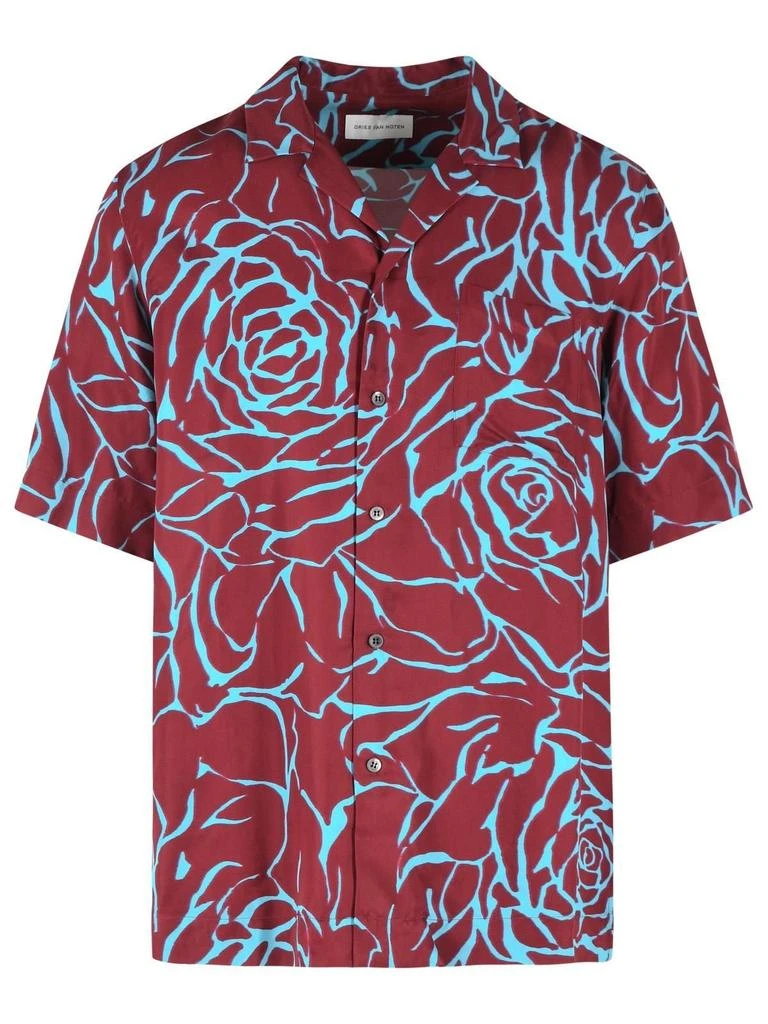 Dries Van Noten Dries Van Noten Abstract Pattern Shirt 1