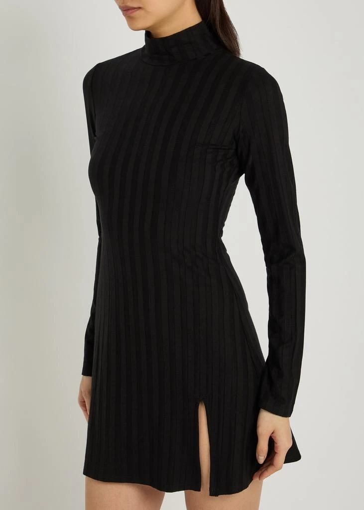 Reformation Libra subtle-stripe stretch-jersey mini dress - Dresses & Skirts - BeyondStyle Reformation Libra subtle-stripe stretch-jersey mini dress - Dresses & Skirts - BeyondStyle