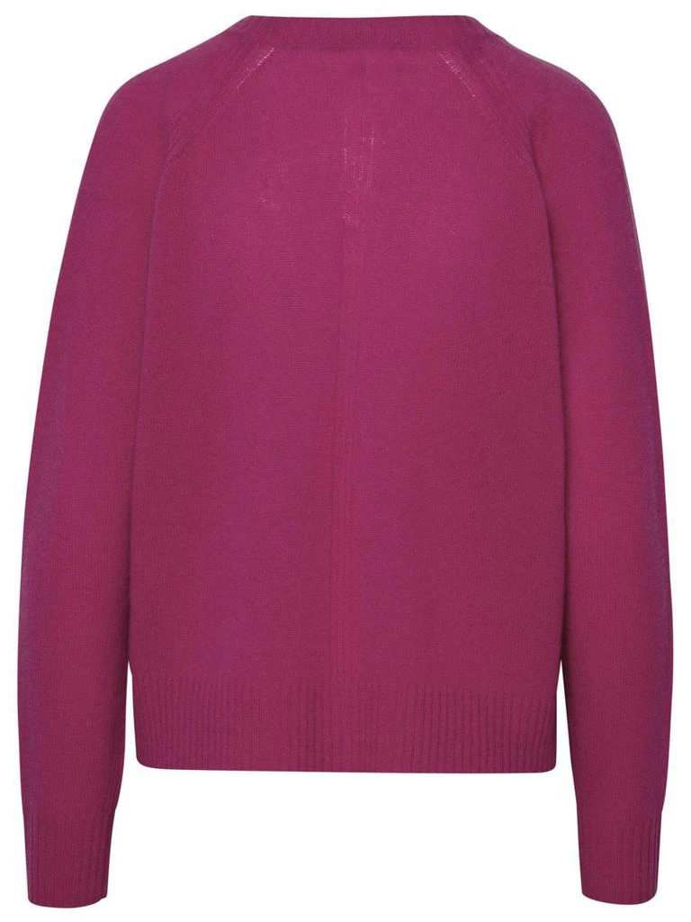 360 Cashmere 360 Cashmere 'Erin' Fuchsia Cashmere Sweater 3