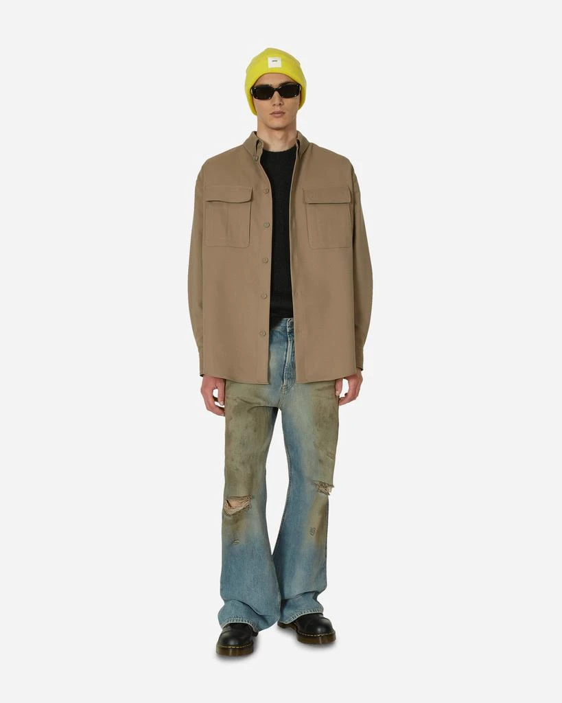 Off-White Mohair Arrow Knit Crewneck Sweater Black 4