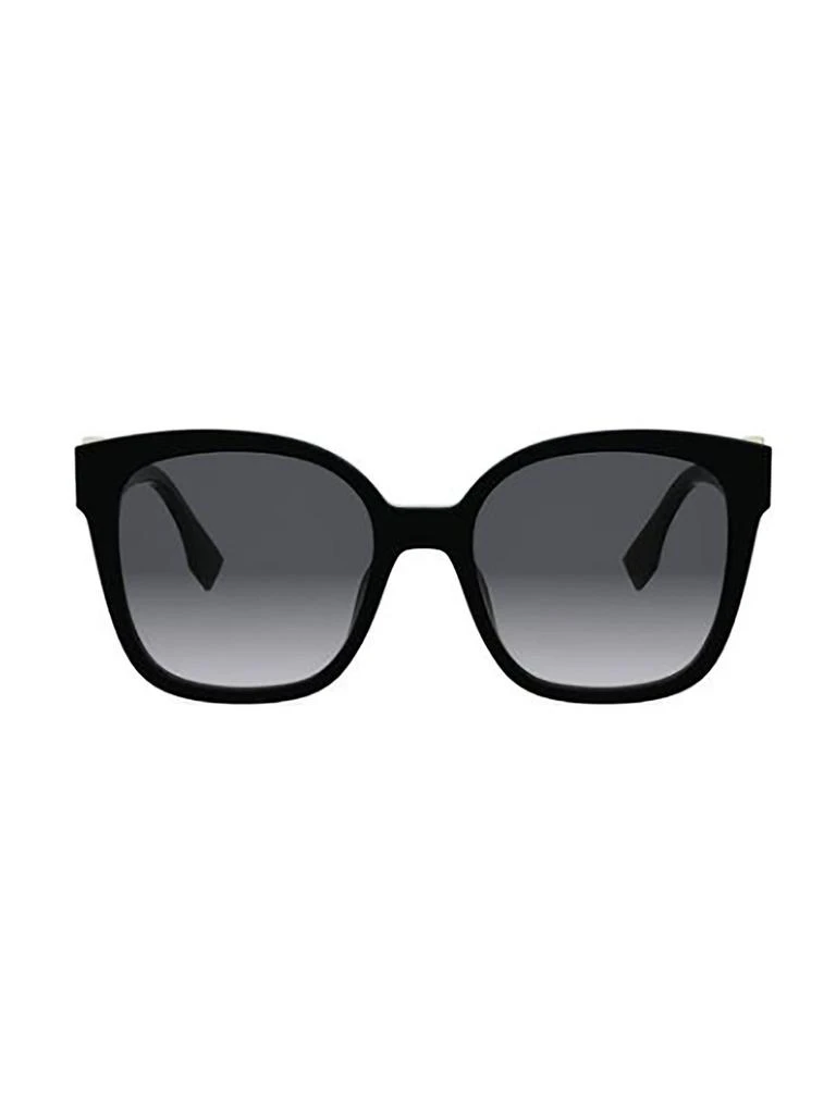 ? Authentic ?? NEW Fendi 52mm Butterfly Sunglasses, FF0265S Shop Fendi Eyewear Butterfly Frame Sunglasses on Sale at  main image 3