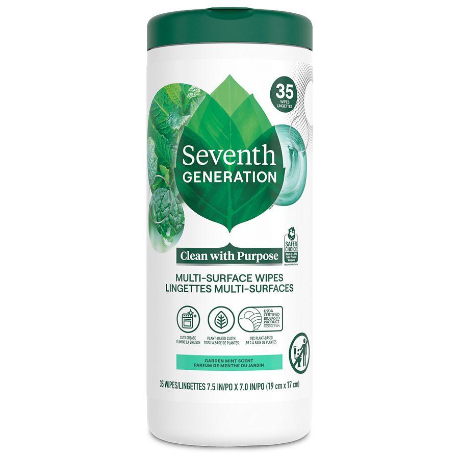 Seventh Generation Surface Wipes Garden Mint