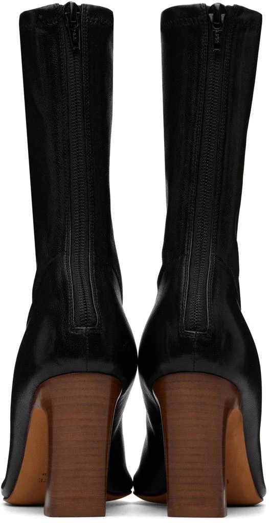 Khaite Black 'The Apollo' Heel Boots 2