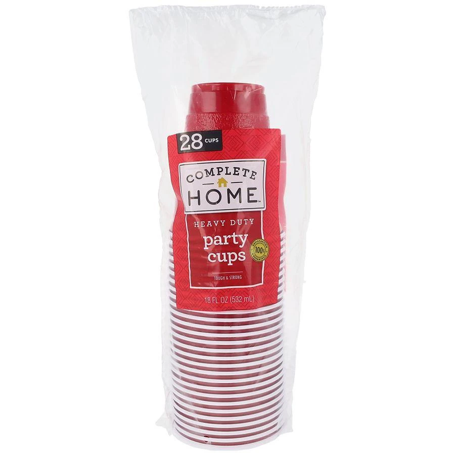 Walgreens Heavy Duty Party Cups 18 fl oz, Red 1