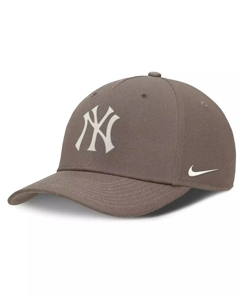 NIKE Men's Brown New York Yankees Rise Performance Adjustable Hat 1