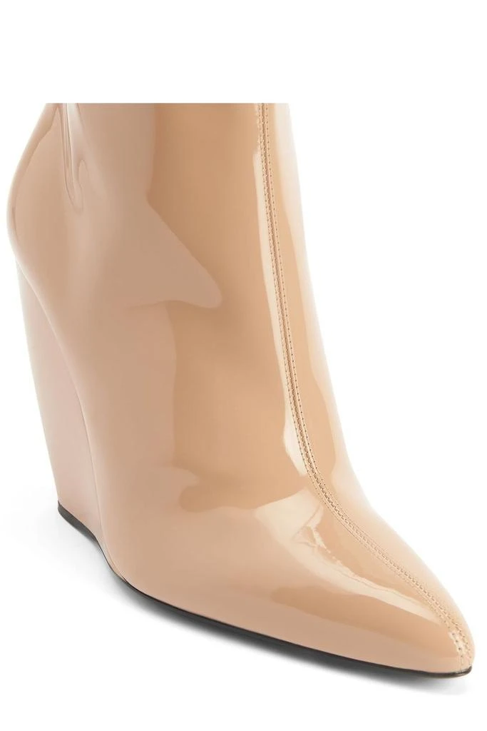Giuseppe Zanotti Giuseppe Zanotti Tylde Patent Wedge Ankle Boots 5