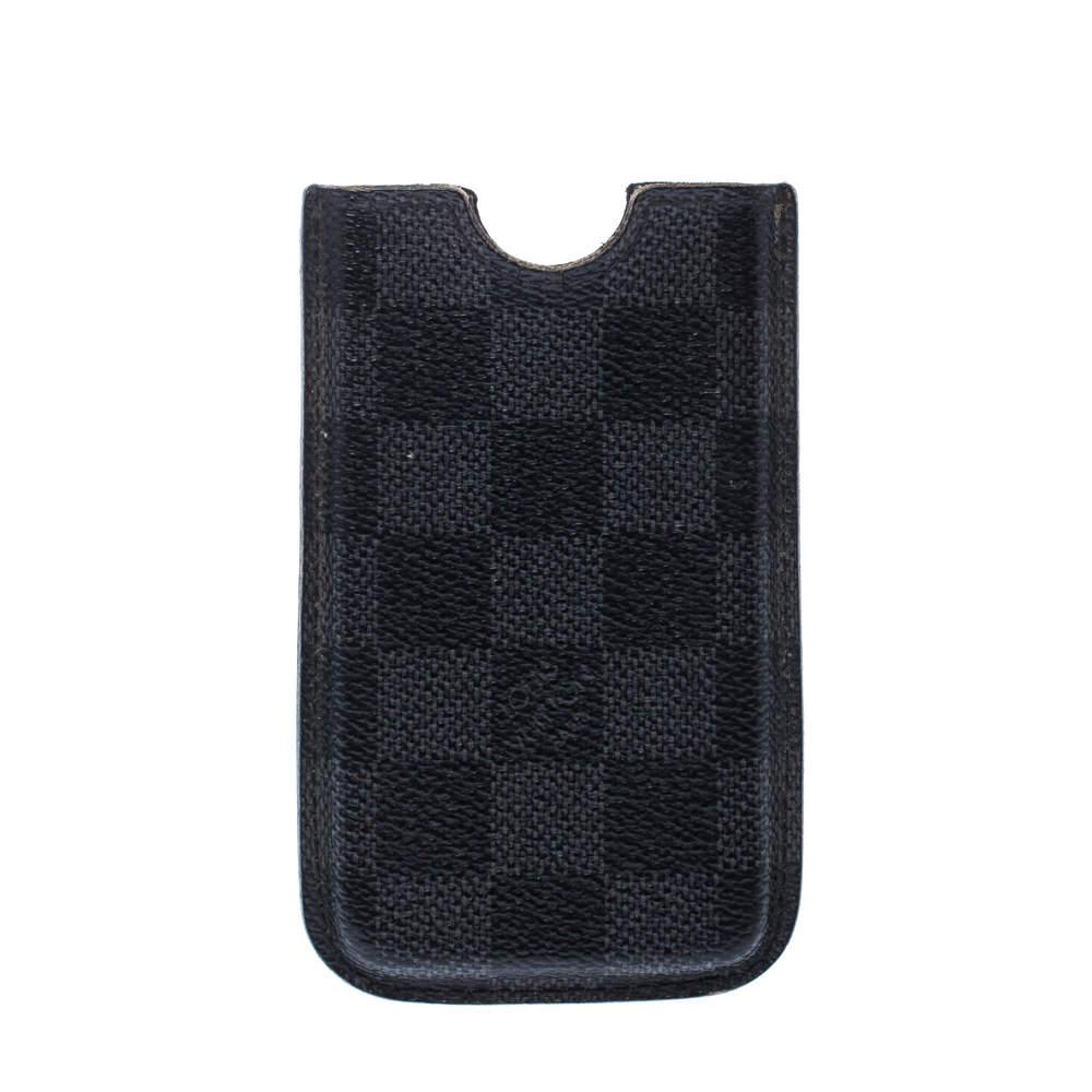 Louis Vuitton Louis Vuitton Damier Graphite Canvas iPhone 4 Cover