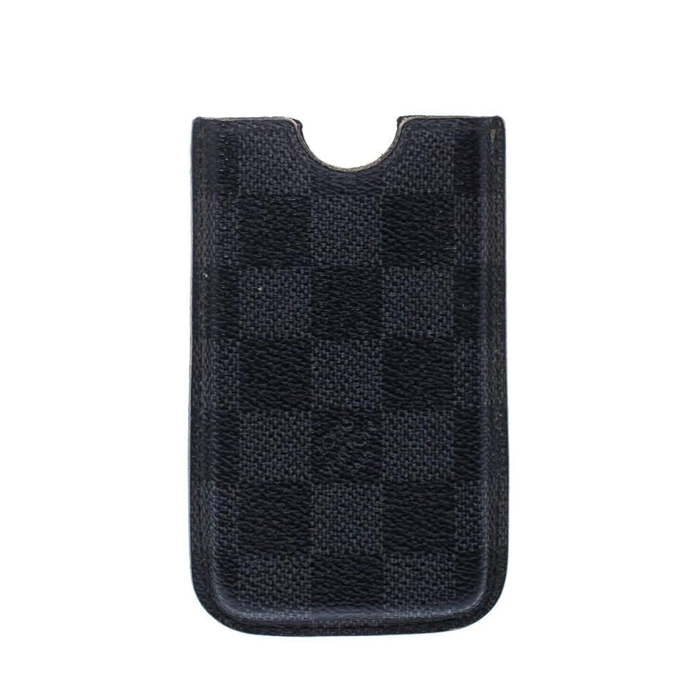 Louis Vuitton Louis Vuitton Damier Graphite Canvas iPhone 4 Cover 1