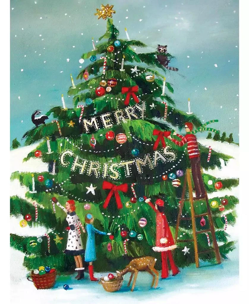 New York Puzzle Company The Peppermint Family 1000 Piece Puzzle 3