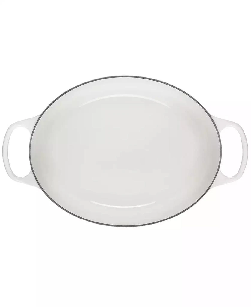 Le Creuset 6.75 Quart Cast Iron Oval Dutch Oven with Marble Applique 3