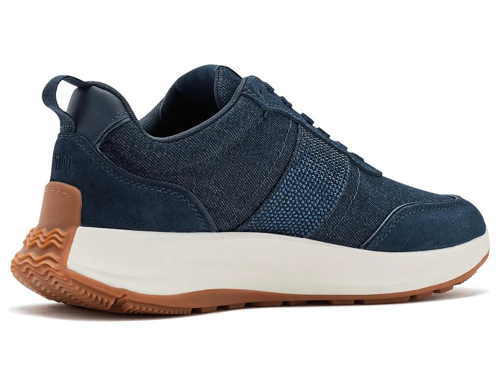 FitFlop F-mode Flow Crystal Denim/Suede Sneakers 3