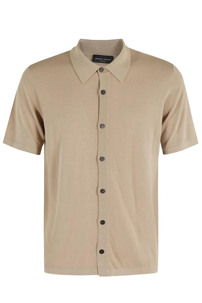 ROBERTO COLLINA Camicia Mc Cotone 1