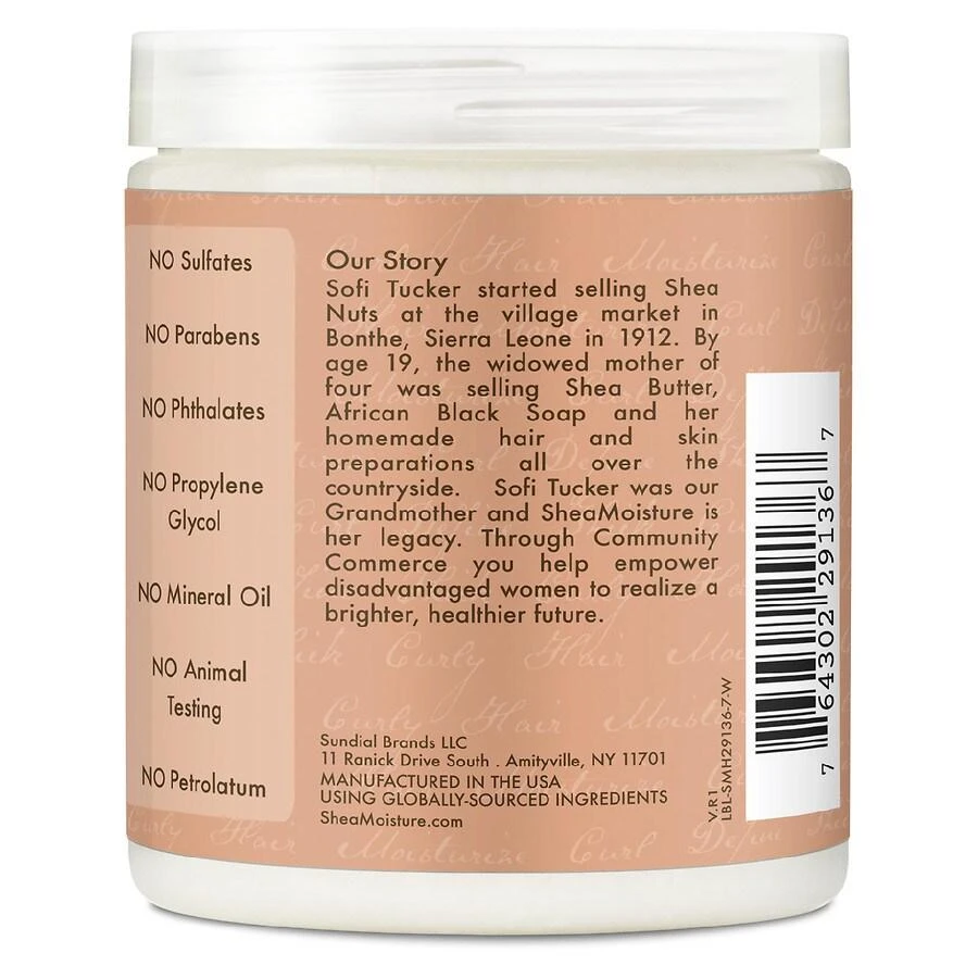 SheaMoisture Curl Enhancing Smoothie Hair Cream Coconut and Hibiscus 2